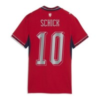 Stroje piłkarskie Czechy Patrik Schick #10 Koszulka Podstawowej dla damskie MŚ 2026 Krótki Rękaw